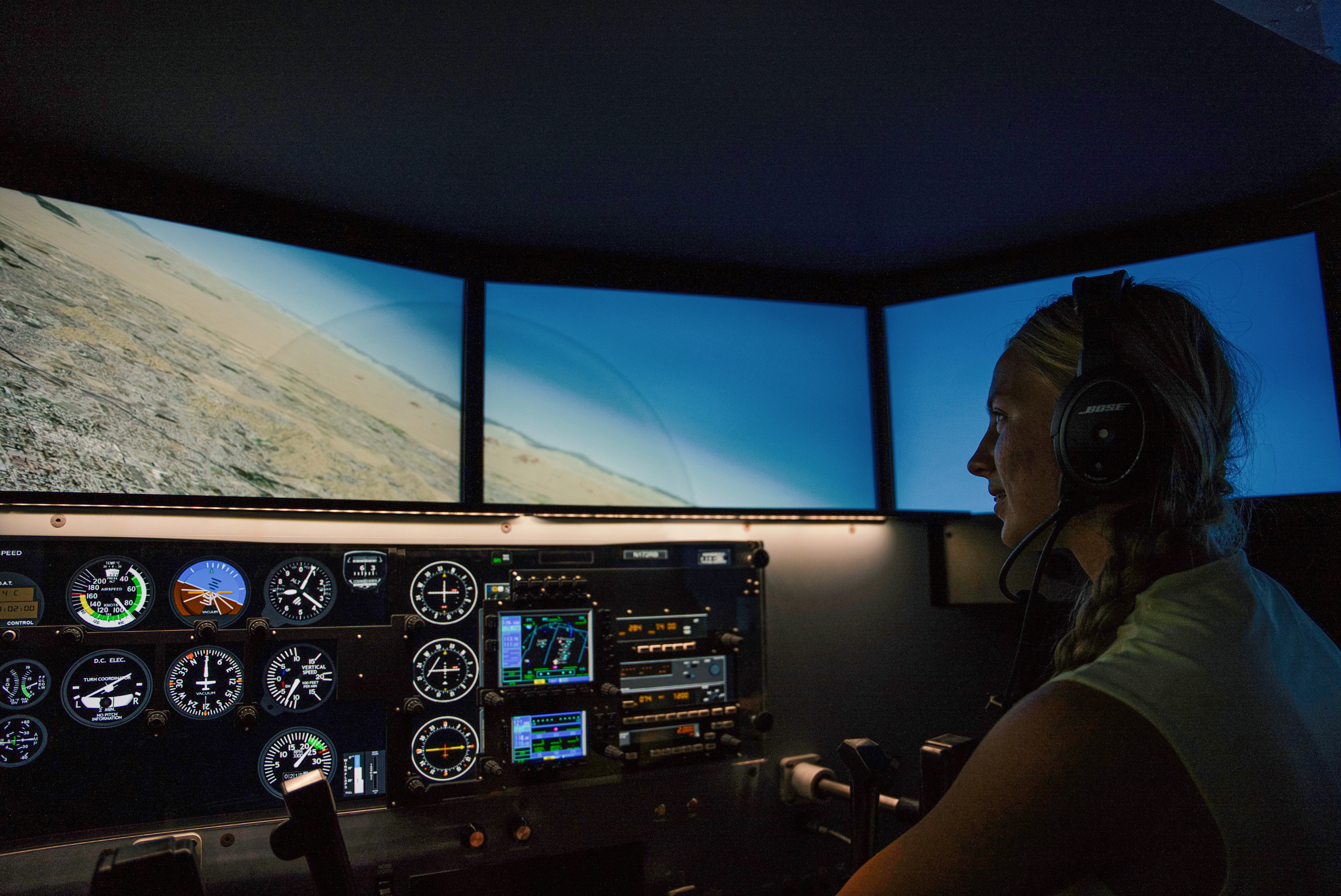 Simulator session